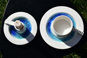 Castle Coffee Set (Glass)
