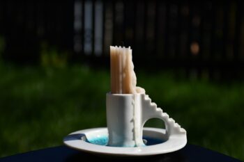 Castle Candle Holder(Glass)