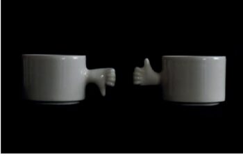 Thumb Down & Up Cup