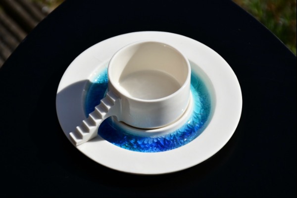 Castle Coffee Set (Glass)
