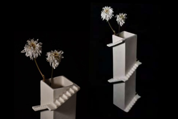 Square Stairs Vase
