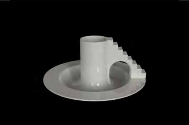 Stairs Candle Holder